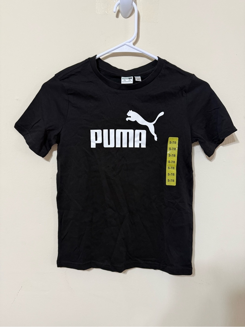 Puma Boy’s Black Tee